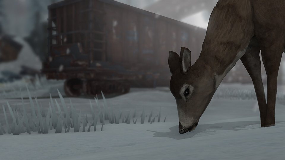 Doe in Far Range Branch Line